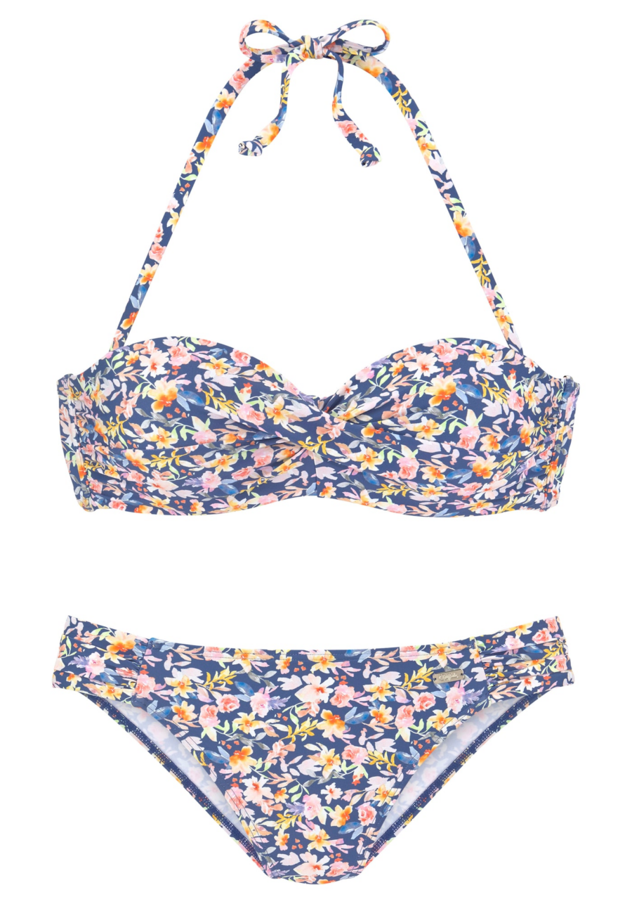 BUFFALO Bikini  tengerészkék / kiwi / narancs / rózsaszín-Ár