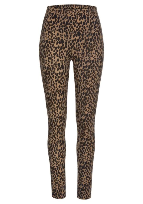 BUFFALO Leggings  barna / fekete-hu