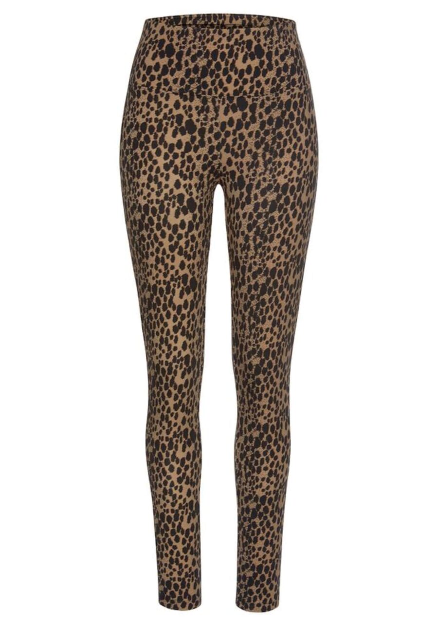 BUFFALO Leggings  barna / fekete-hu