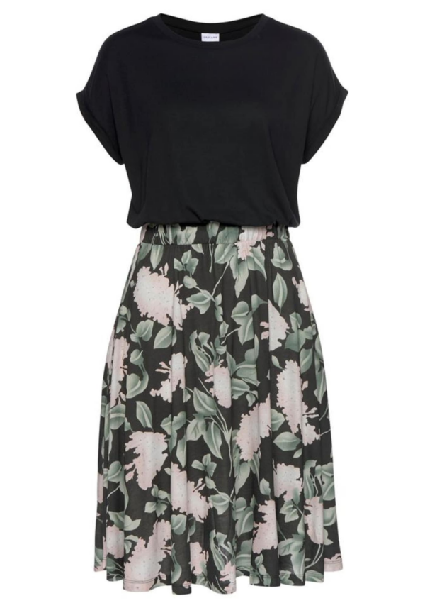 BUFFALO Ruha 'BF Kleid Cottage Paperba'  rózsaszín / fekete-Ár