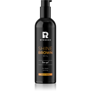 BYROKKO Shine Brown Tan Up! készítmény a napbarnítottság felgyorsítására és meghosszabbítására 150 ml-Ár