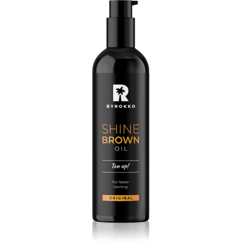 BYROKKO Shine Brown Tan Up! készítmény a napbarnítottság felgyorsítására és meghosszabbítására 150 ml-Ár