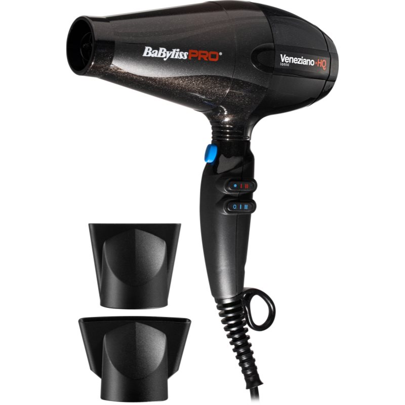 BaByliss PRO Veneziano-HQ Ionic Ultra-Long hajszárító Black-Ár
