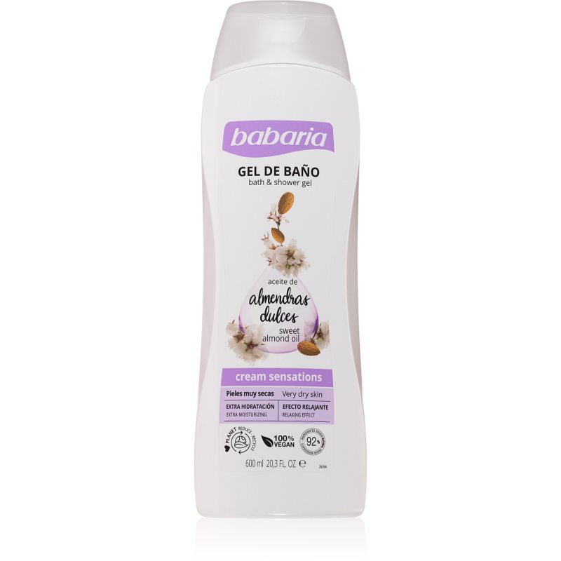 Babaria Almendras tusfürdő gél 600 ml-Eredeti
