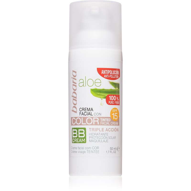 Babaria Aloe Vera BB krém aloe verával SPF 15 50 ml-Ár