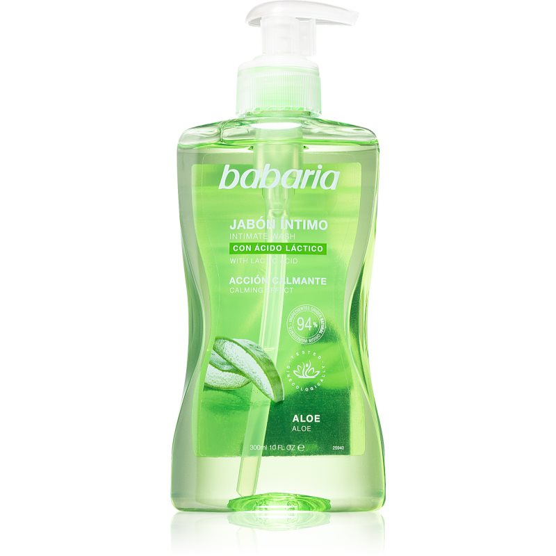 Babaria Aloe Vera női intim higiénia tusfürdő aloe verával 300 ml-Eredeti