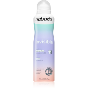 Babaria Deodorant Invisible izzadásgátló spray a fehér és sárga foltok ellen 200 ml-Ár