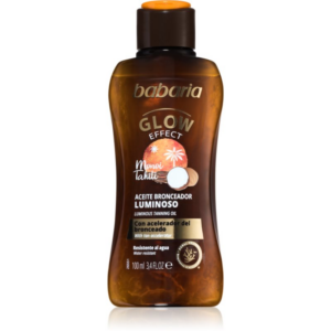 Babaria Glow Effect Monoi Tahiti világosító olaj napozáshoz 100 ml-Ár