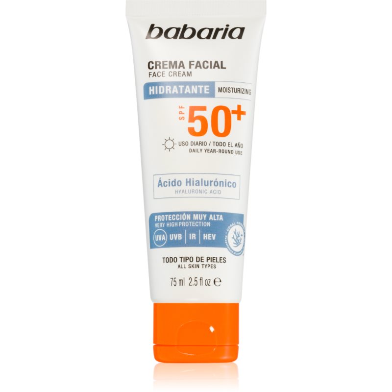 Babaria Sun Face vízálló napozó krém az arcra SPF 50+ 75 ml-Ár