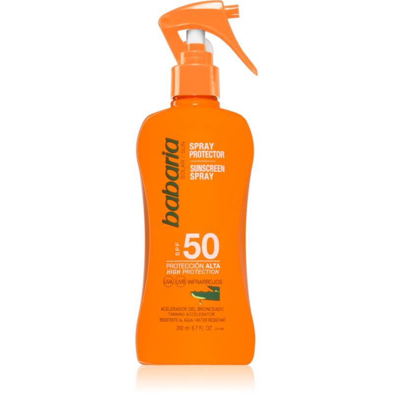 Babaria Sun Protective napozó spray SPF 50 vízálló 200 ml-Ár