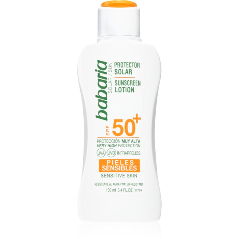 Babaria Sun Sensitive napvédő tej érzékeny bőrre SPF 50+ 100 ml-Ár