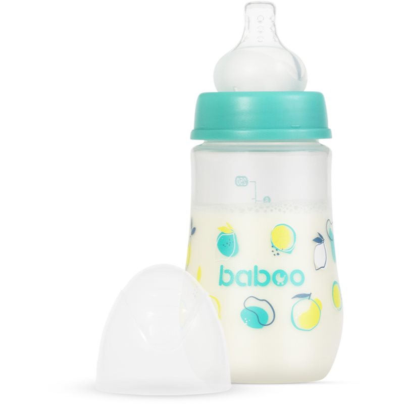 Baboo Anti-colic Feeding Bottle antikólikás cumisüveg Lagoon Fiesta