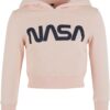 Baby NASA Cropped Hoody Pink