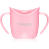 BabyOno Be Active Ergonomic Training Cup gyakorlóbögre fogantyúval Pink 6 m+ 120 ml-Ár