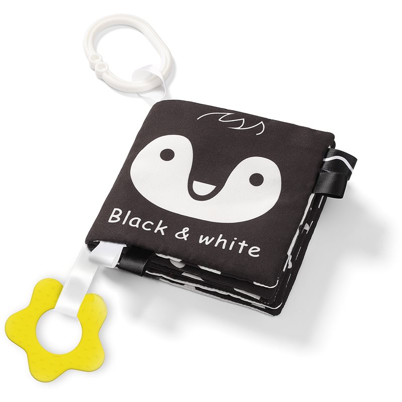 BabyOno Have Fun Black&White kontrasztos fejlesztő könyv 1 db-Ár