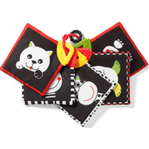 BabyOno Have Fun Educational Cards kontrasztos fejlesztő könyv Dream Team C More 1 db-Ár