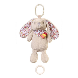 BabyOno Have Fun Musical Toy Rabbit Milly kontrasztos függőjáték dallammal 1 db-Ár