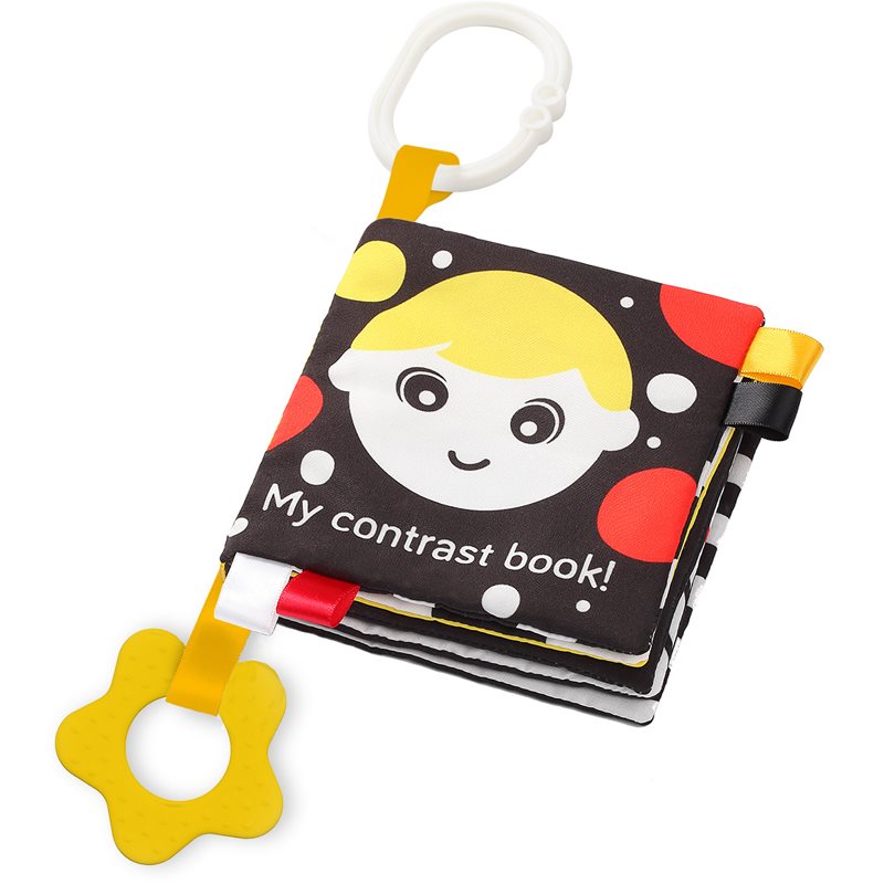 BabyOno Have Fun My Contrast Book kontrasztos fejlesztő könyv 1 db-Ár