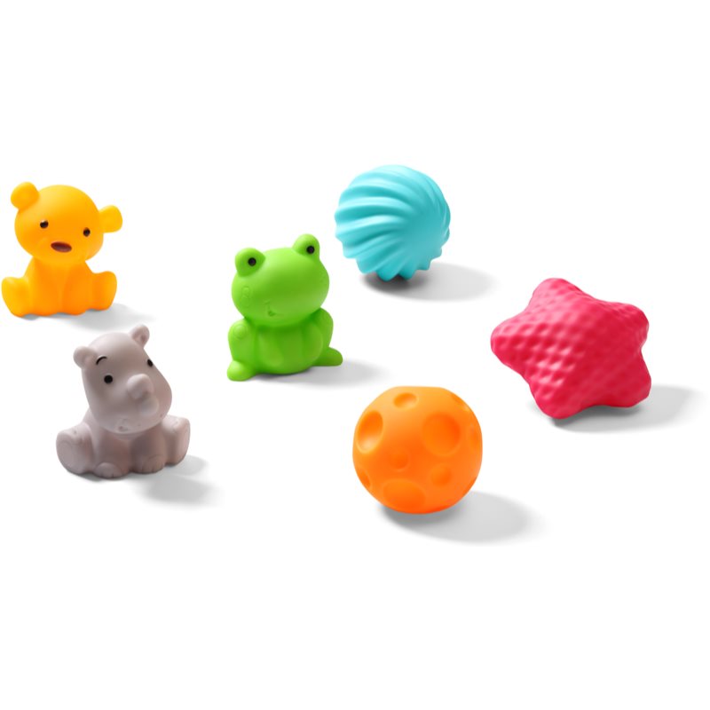 BabyOno Have Fun Sensory Balls puha szenzoros labdák 6 m+ 6 db-Ár