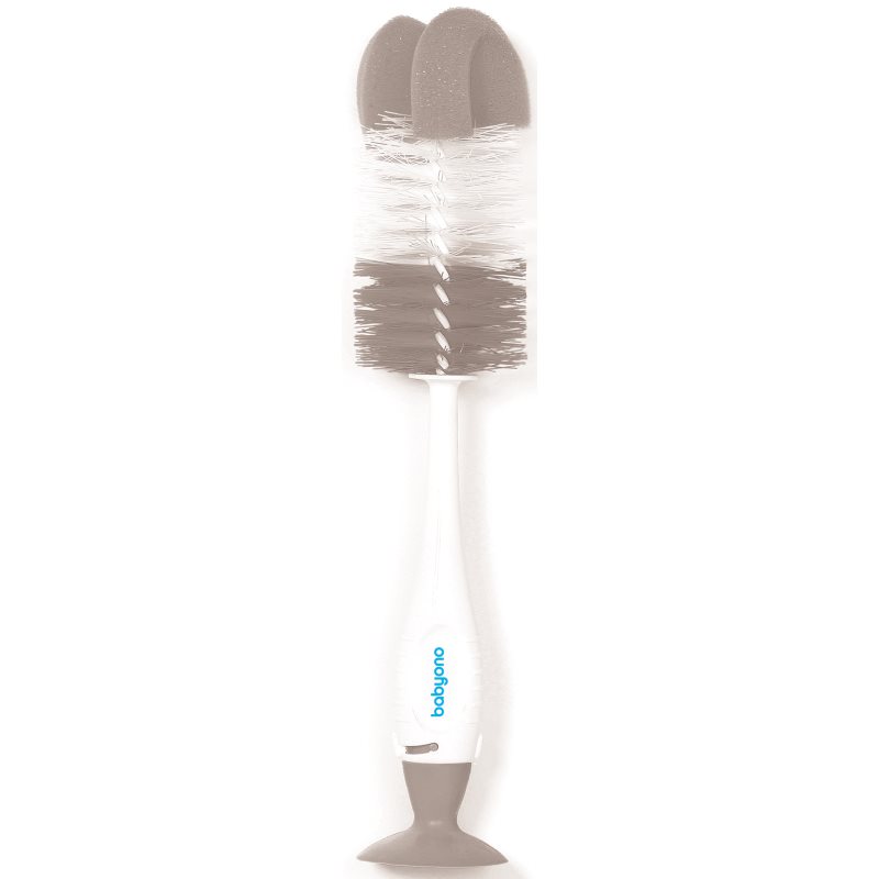 BabyOno Take Care Brush for Bottles and Teats tisztítókefe 2 az 1-ben Grey 1 db-Ár