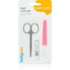 BabyOno Take Care Nail Care manikűröző szett gyermekeknek Red-Ár