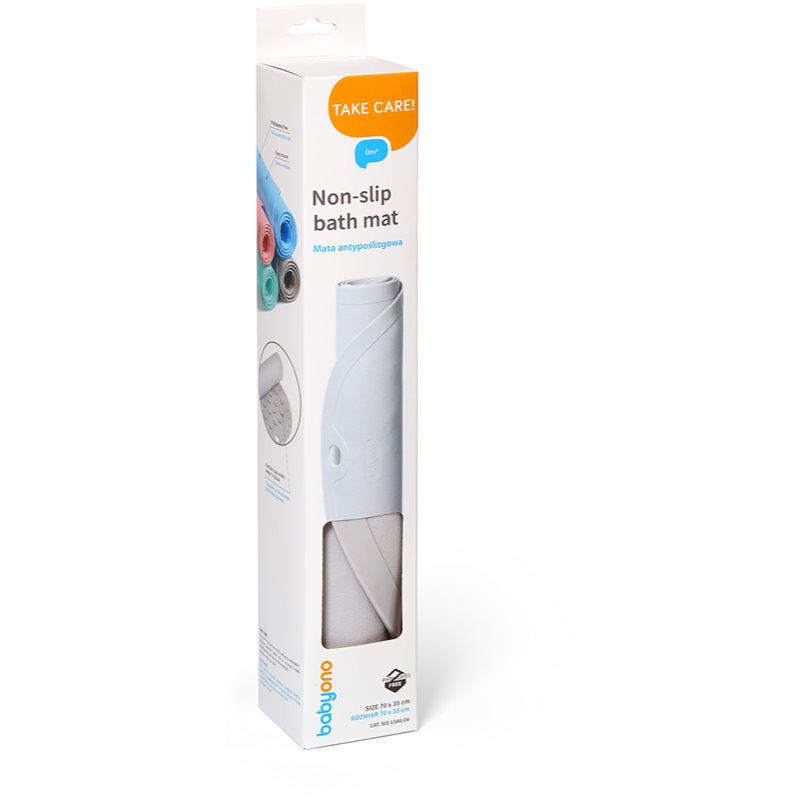 BabyOno Take Care Non-Slip Bath Mat csúszásmentes alátét kádba való White 70x35 cm 1 db-Ár