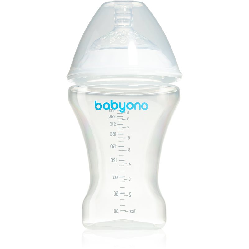 BabyOno Take Care cumisüveg antikólikus 0m+ 260 ml-Ár