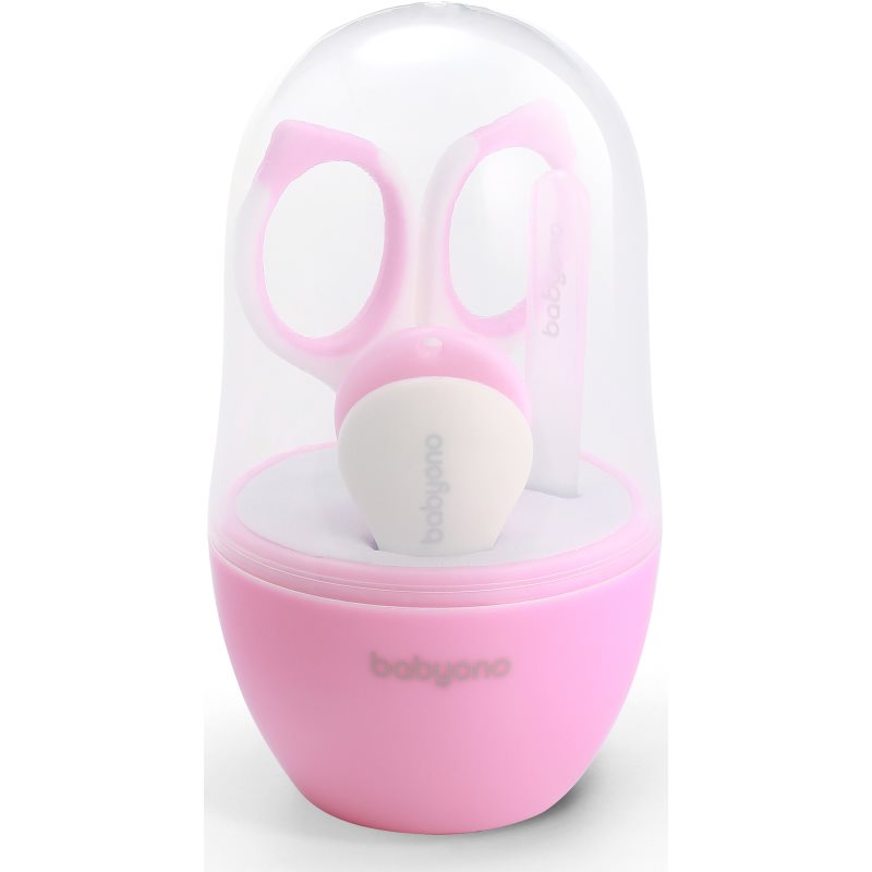 BabyOno Take Care manikűröző szett gyermekeknek Pink-Ár
