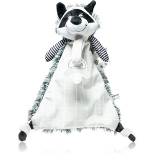 BabyOno Toy morzsolgatós szundikendő csattal Racoon Rocky 1 db-Ár