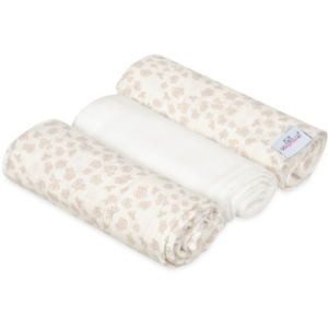 Babymatex Muslin Design hab Flowers 3 db