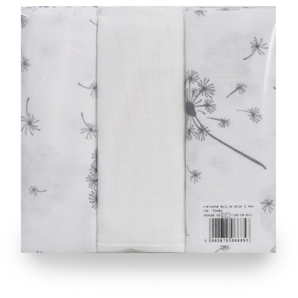 Babymatex Muslin Set mosható pelenkák Dandelion 3 db