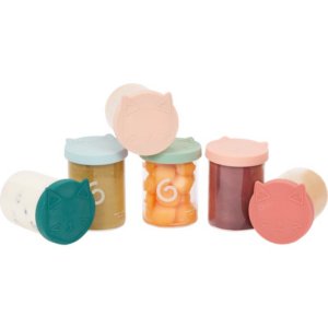 Babymoov ISY Bowls tálka kupakkal Glass 6x250 ml-Ár