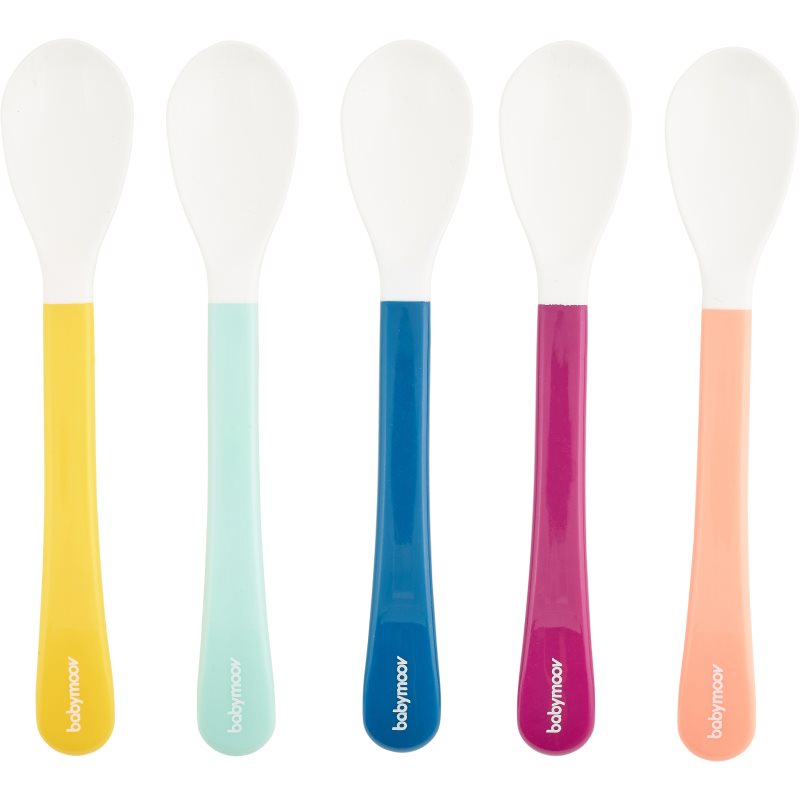 Babymoov Spoons Multicolor kiskanál 8m+ Multicolor 5 db-Ár