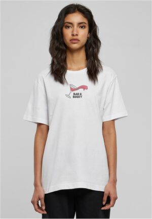 Bad & Bozzy Tee White