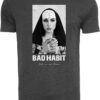 Bad Habit Tee Charcoal