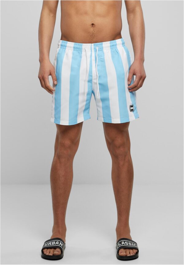 Balticbluebarstripe swimming shorts pattern