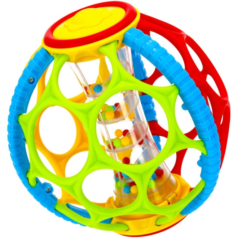 Bam-Bam Rattle Silicone Bamboo Puzzle interaktív játék csörgővel 6m+ 1 db-Ár
