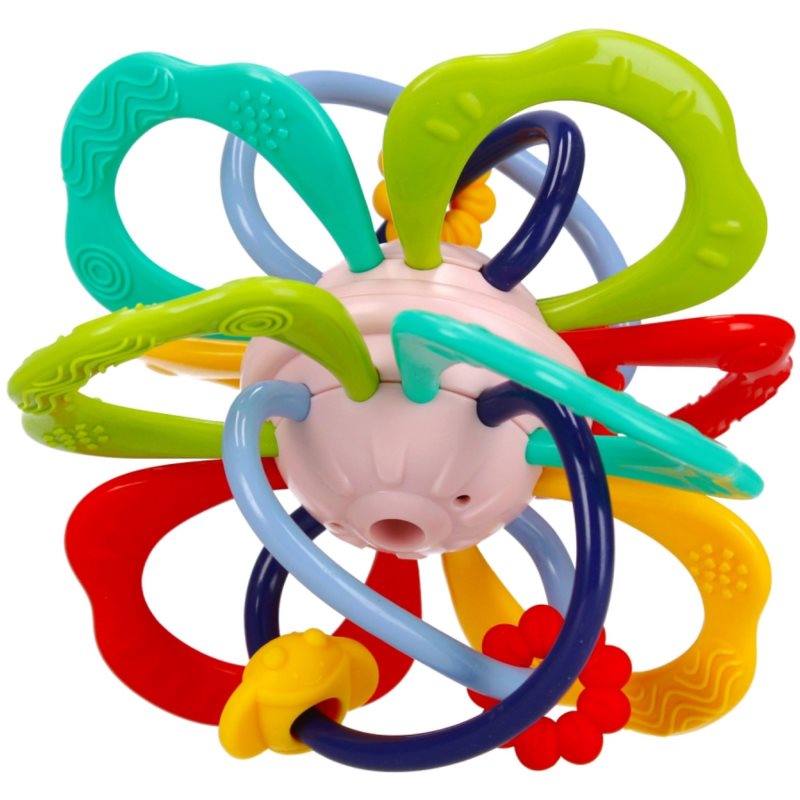 Bam-Bam Sensory Ball rágóka csörgővel 6m+ 1 db-Ár