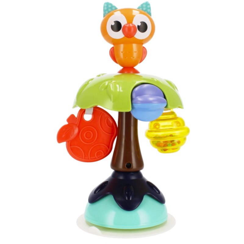 Bam-Bam Suction Cup Toy interaktív játék tapadókoronggal 6m+ Owl 1 db-Ár