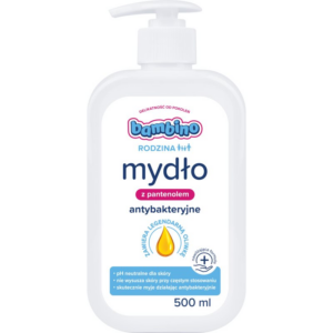Bambino Family Antibacterial Soap folyékony kézmosó szappan Antibacterial 500 ml-Ár