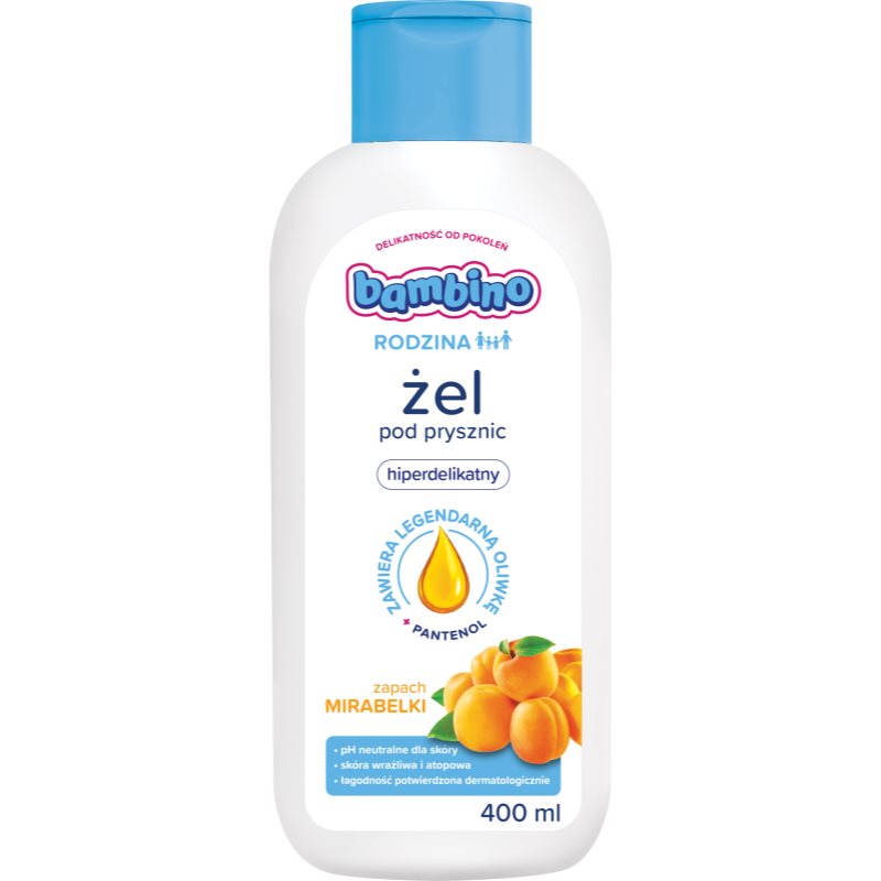 Bambino Family Mirabelle gyengéd tusfürdő gél Mirabelle 400 ml-Ár