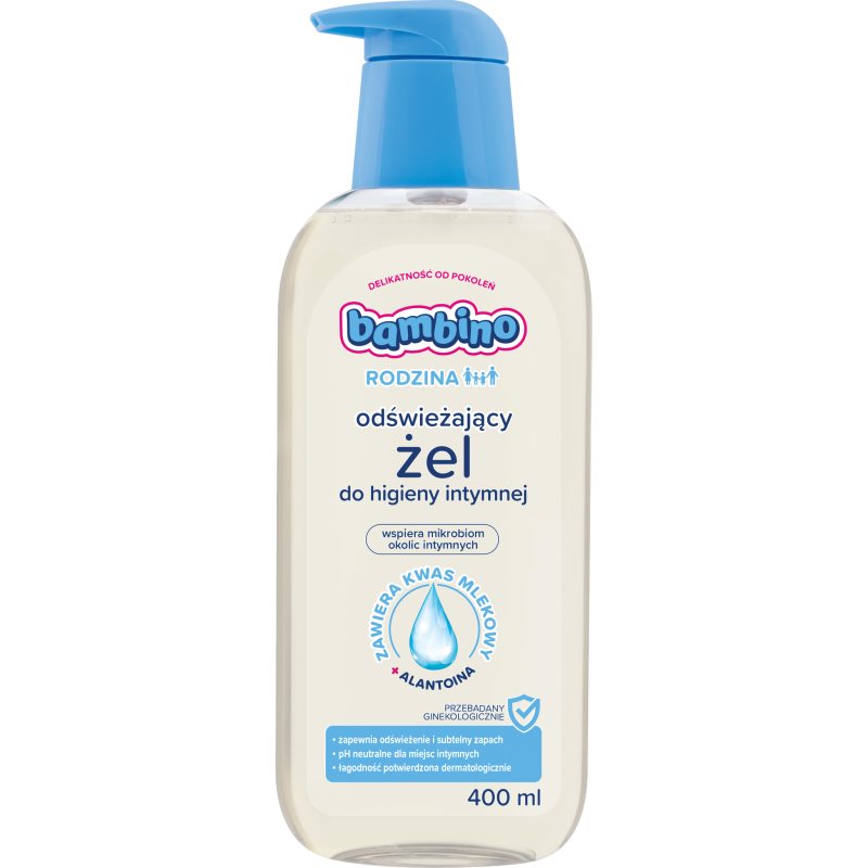 Bambino Family Refreshing Intimate Hygiene Gel intim higiéniás frissítő gél 400 ml-Ár