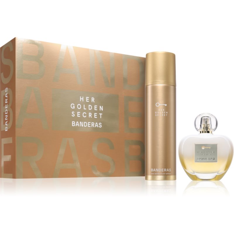 Banderas Her Golden Secret ajándékszett hölgyeknek-ár
