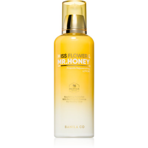 Banila Co. Miss Flower & Mr. Honey Propolis Rejuvenating élénkítő és hidratáló tej a bőr fiatalításáért 150 ml-Ár