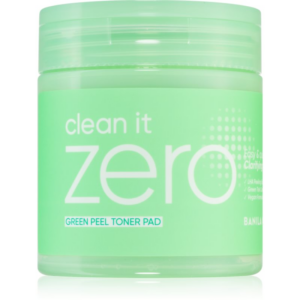 Banila Co. clean it zero Green Peel Toner Pad arctisztító peeling párnácskát zsíros és problémás bőrre 70 db