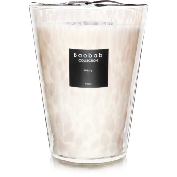 Baobab Collection Pearls White illatgyertya 24 cm