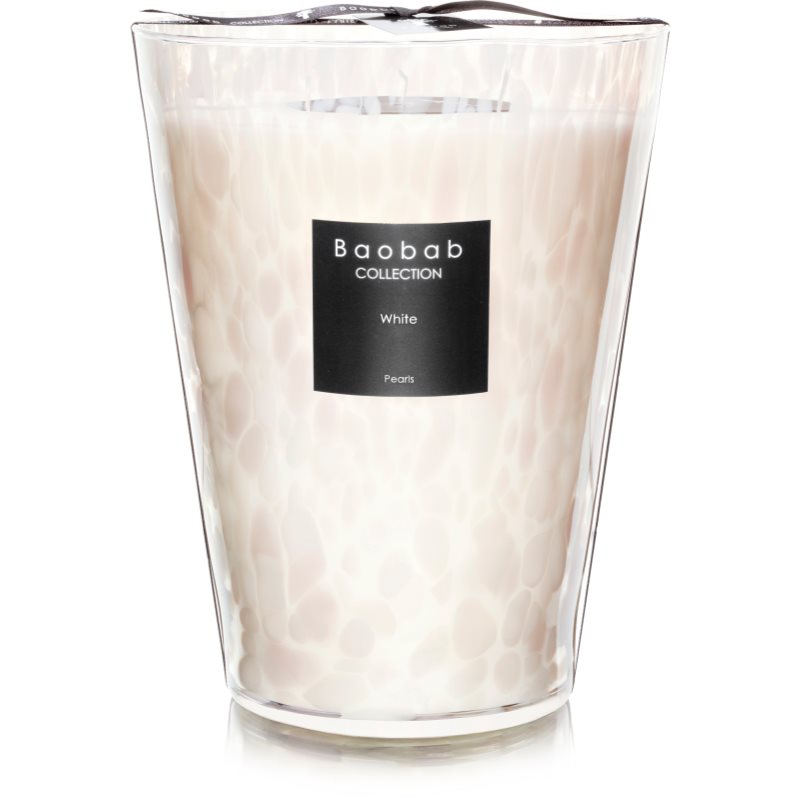 Baobab Collection Pearls White illatgyertya 24 cm