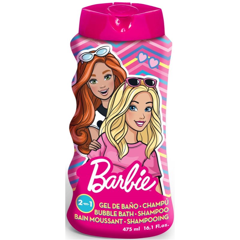 Barbie Bubble Bath & Shampoo 2 in 1 tusoló- és fürdőgél 2 az 1-ben 475 ml-Ár