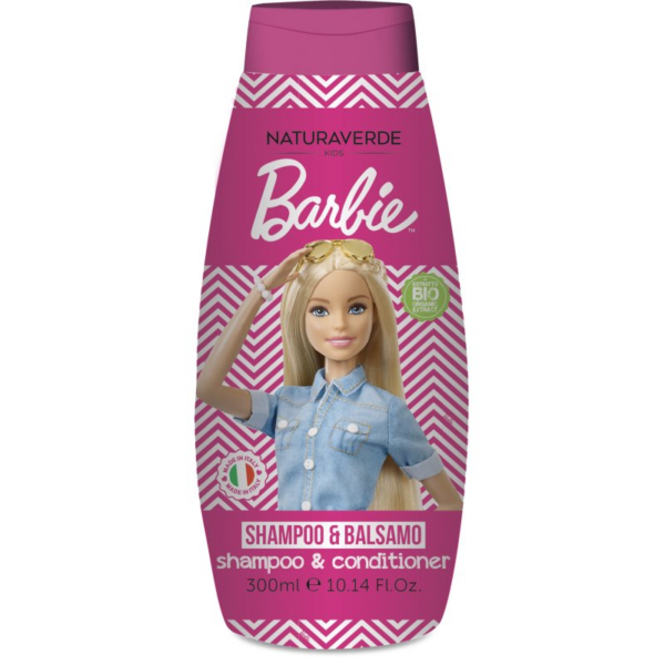 Barbie Shampoo and Conditioner sampon és kondicionáló 2 in1 gyermekeknek 300 ml-Ár