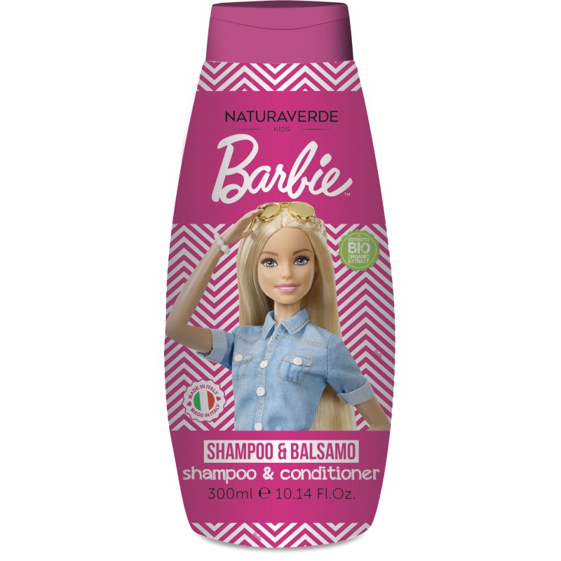 Barbie Shampoo and Conditioner sampon és kondicionáló 2 in1 gyermekeknek 300 ml-Ár